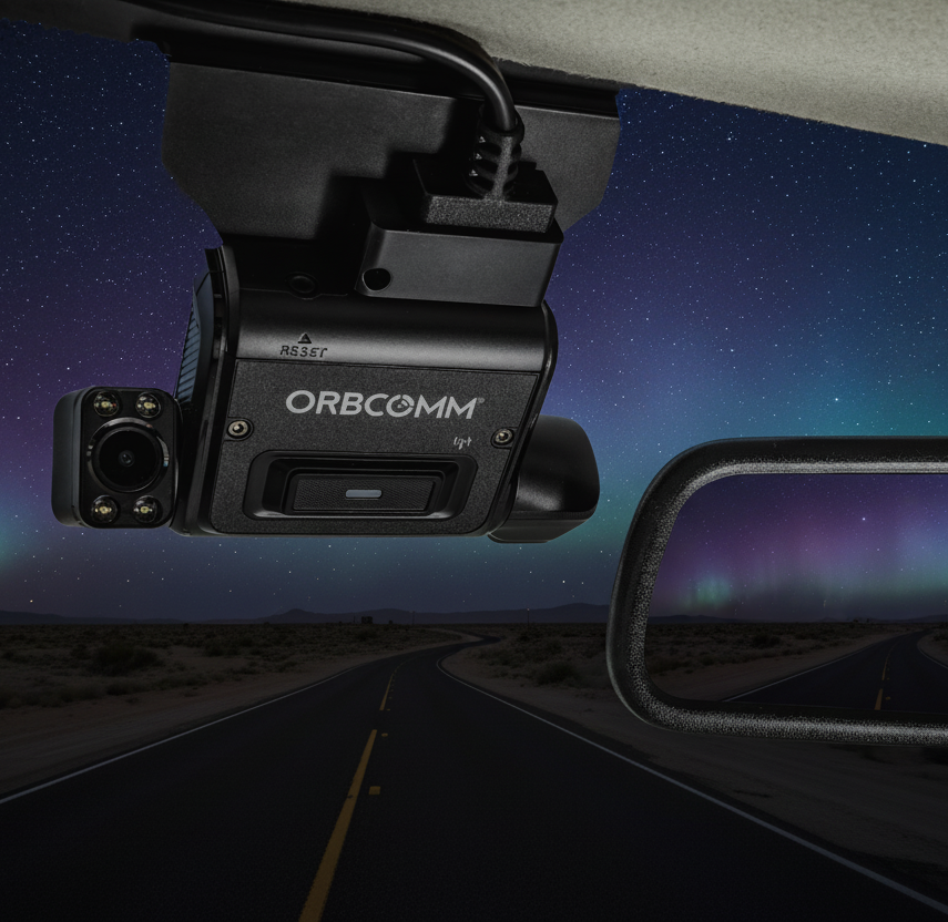 Dispositivo FM6510 de Trakion instalado en cabina de camión